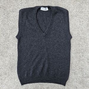 GAP Dark Gray V-Neck Sweater Vest